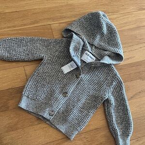 Old Navy Kids Gray Knit Hoodie